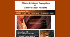 Desktop Screenshot of evangelicasestri.com